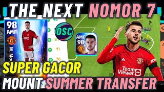 GACOR  MOUNT SUMMER TRANSFER THE NEXT NUMBER 7 MANCHESTER UNITED EFOOTBALL 2023 MOBILE [upl. by Reviel]