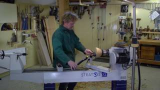 Video instructieserie houtdraaien deel 3 de schalenguts [upl. by Ennalorac]