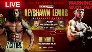 KEYSHAWN DAVIS VS GUSTAVO LEMOS TOP RANK BOXING REACTION LIVESTREAMwONE169 BONUS COVERAGE [upl. by Meehaf]