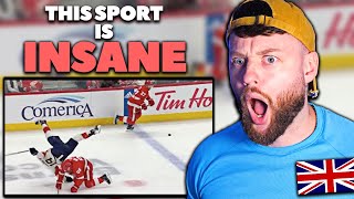 British Guy reacts to NHL BIGGEST HITS OF THE FIRST ROUND 2024 [upl. by Nrubloc215]