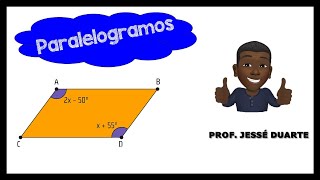 Paralelogramos Quadriláteros Notáveis  Exercícios [upl. by Sapers]