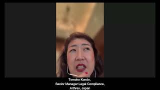 Regulatory Compliance and Litigation Risk Management with Tomoko Kondo  Arthrex APAC [upl. by Bill]