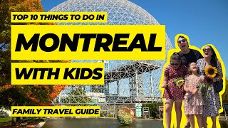 Things to do in Montreal with kids  The ULTIMATE Montreal travel guide for families [upl. by Roehm84]