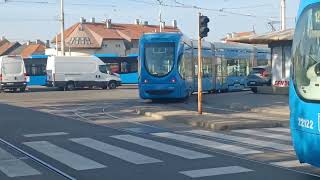 Teams Zagreb 480  ZET trams  Remiza Ljubljanica Zagreb [upl. by Olracnaig]