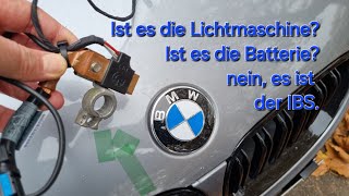 Batterie wird nicht geladen intelligenter Batterie Sensor IBS nicht immer ist es die Lichtmaschin [upl. by Muire325]