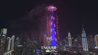 Emaar NYE 2022 Fireworks [upl. by Timothea]