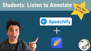 Paperless Student using Speechify  Notability for Annotations [upl. by Ester]