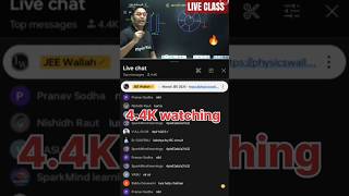 SALEEM SIR LIVE CLASS VIDEO PhysicsWallah ytshortsindia viralvideo treandig physics yt [upl. by Enitnemelc]