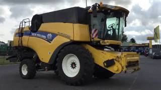 Mähdrescher New Holland CX8070 Elevtion 2014 523mh 310th SKH Germany [upl. by Navak]