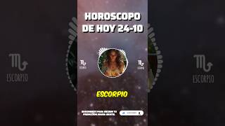 ESCORPIO  Horoscopo HOY 24 de Octubre escorpio horoscopo [upl. by Elconin]