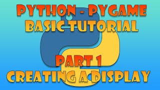 Pygame Tutorial Basics Galaga Style Game Part 1  Creating the Display [upl. by Lidstone651]