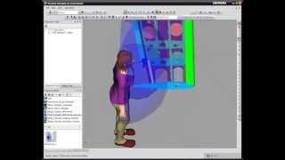 Human Simulation to perform Ergonomics Analysis in a PLM Enviornment [upl. by Marita]