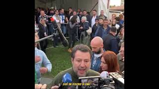 SALVINI ERANO 5 SCEMI CHIEDO SCUSA A TAJANI [upl. by Hosea]