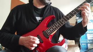 Winger  Miles Away  Reb Beach solo cover [upl. by Gazzo]