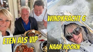 MET WINDKRACHT 6 NAAR HOORN 224 YACHT VLOG [upl. by Eeima]