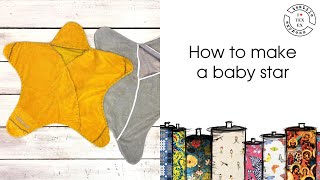 how to make a baby wrap star [upl. by Warms]