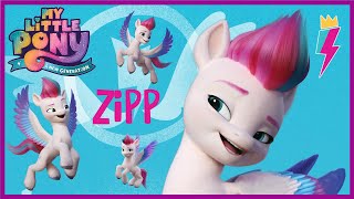 Meet Zipp  My Little Pony A New Generation  New Pony Movie mylittleponyofficial [upl. by Einohtna41]