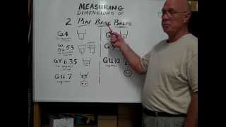 GU10 Pin Base Bulb Identification [upl. by Jaymee]