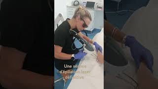 Une séance dépilation définitive laser epilation fotonafrance [upl. by Lorollas]