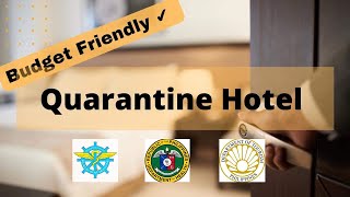 Affordable Quarantine Hotels in Manila 2022  Liz Calim [upl. by Nolyak]