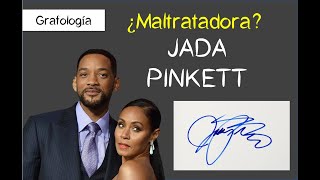 JADA PINKETT  ¿Maltratadora  Grafología [upl. by Acira]