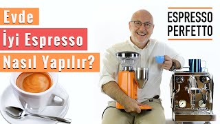 Evde espresso yapımı  İyi espresso nasıl yapılır [upl. by Nosrak622]