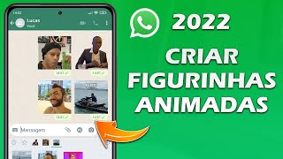 Como criar FIGURINHAS ANIMADAS no WhatsApp com APENAS 1 APP [upl. by O'Neill]