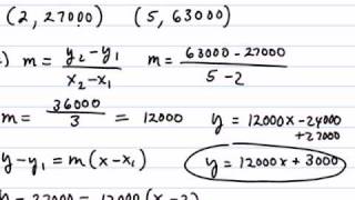 Application involving slope and lines [upl. by Herminia638]