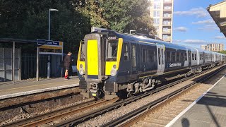 Trains at Wandsworth Town 28924 [upl. by Amilb]