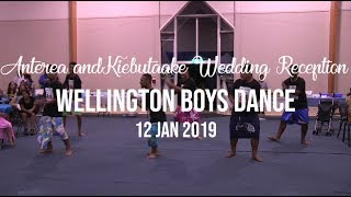 Kiribati  Anterea amp Kiebutaake Wedding Wellington Boys Dance [upl. by Jutta209]