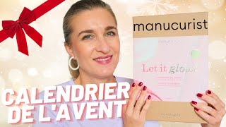 CALENDRIER DE LAVENT MANUCURIST 2024 🎀 LET IT GLOW ✨Tout pour une manucure parfaite [upl. by Elorac996]