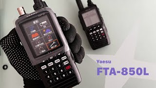 Yaesu FTA850L Авиа радиостанция [upl. by Etnaled]