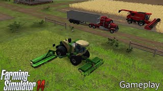 Fs14 Farming Simulator 14  Gameplay Timelapse 83 [upl. by Cynthy]