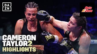 UNDISPUTED REMATCH  Chantelle Cameron vs Katie Taylor 2 Fight Highlights [upl. by Sigler]