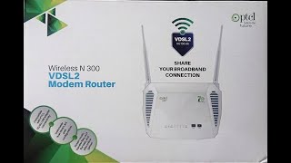 HOW TO INCREASE WiFi SIGNAL RANGE PTCL VDSL MODEM [upl. by Darnoc]