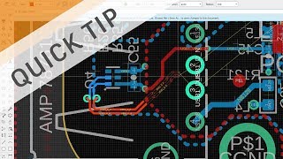 Differential Pair Routing mode in EAGLE 94 [upl. by Ogires695]