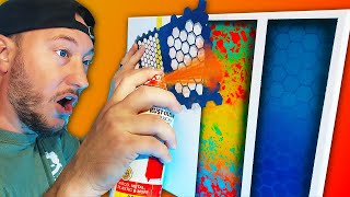 3 INSANE Spray Paint Tricks to Paint like a PRO [upl. by Elbring]