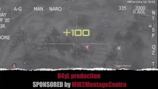 MW2 ac130 1000 kills 10th COD4 badge [upl. by Llenahs]