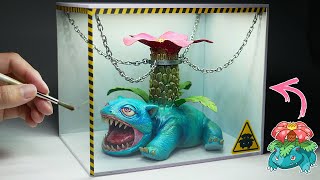 Diorama of realistic Pokemon Venusaur in the Laboratory [upl. by Asum933]