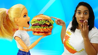 Puppen Video mit Barbie auf Deutsch Kochen mit Barbie und Ken 2 Folgen am Stück [upl. by Otilegna]