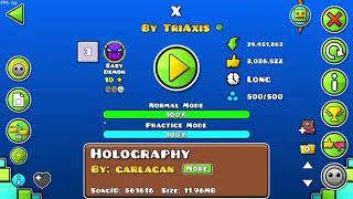 Fluke from 55  X  Geometry Dash Showcases [upl. by Tenay]