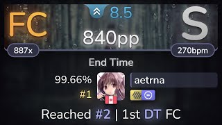 aetrna  Cres  End Time Extra HDDT 9966 1 840pp FC  osu [upl. by Schubert]