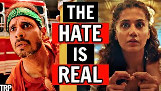 Looop Lapeta Movie Review amp Analysis  Taapsee Pannu Tahir Raj Bhasin  Netflix India [upl. by Haimorej]