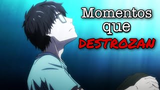 Top 5 MOMENTOS MÁS TRISTES del animé [upl. by Irahc]