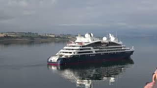 Ponant  Le Champlain Invergordon Harbour ScotlandUK [upl. by Conias650]