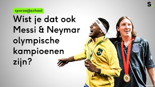 Wist je dat ook Messi en Neymar olympische kampioenen zijn  Sporza school 07 [upl. by Ahasuerus494]