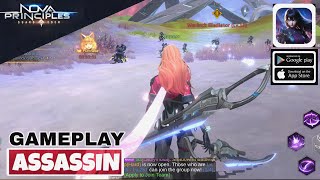 Nova Principles Gameplay Assassin Class New MMORPG For AndroidiOS 2024 [upl. by Lotsyrk696]