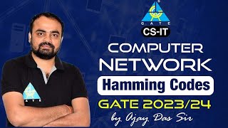 14 Computer Networks  Hamming Codes  GATE 202324  By Ajay Das Sir [upl. by Otrebile145]