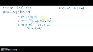 Lipschitz Function Definition Theorem and Examples [upl. by Enyrb450]