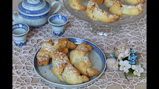 Cornetti di sfoglia con crema alla nocciola [upl. by Ernst]